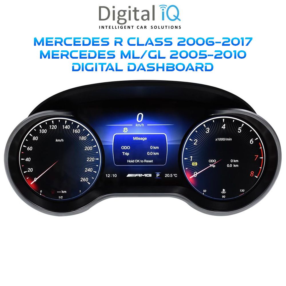 Βλησαρούλης Car Center - DIGITAL IQ DDD 996_DC (12.3in) DIGITAL INSTRUMENT CLUSTER for MERCEDES R CLASS mod. 2006-2017 - ML - GL mod. 2005-2010