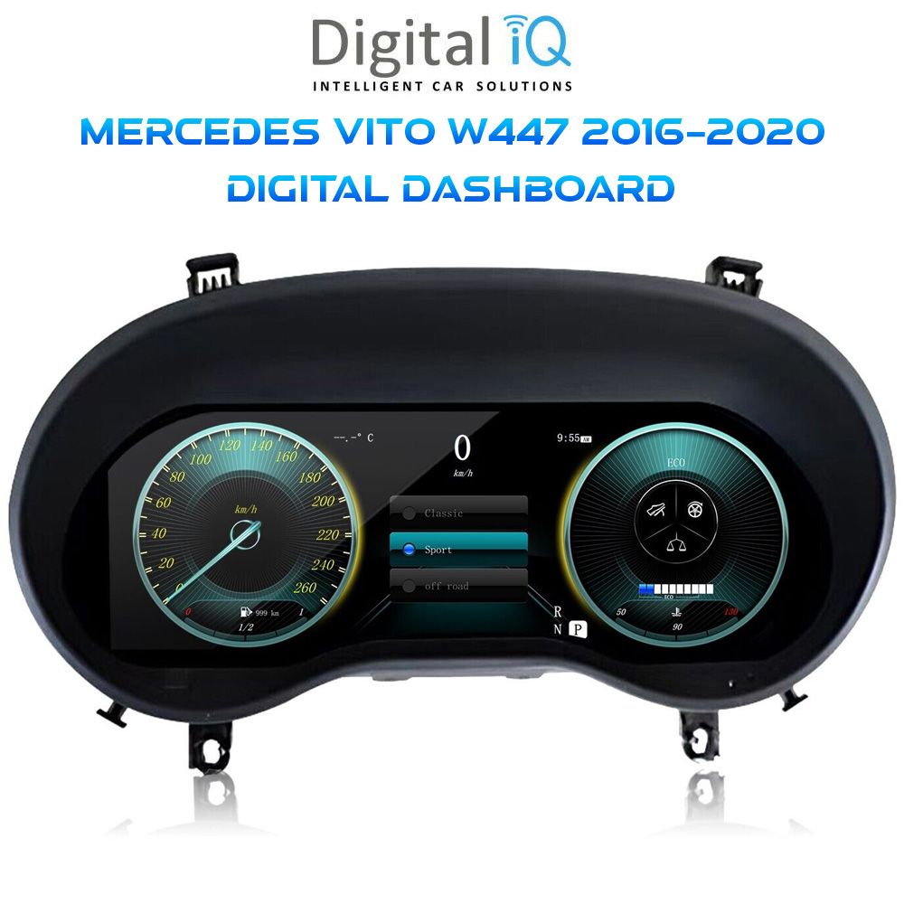 Βλησαρούλης Car Center - DIGITAL IQ DGU 994_DC (12.3in) DIGITAL INSTRUMENT CLUSTER for MERCEDES VITO (W447) mod. 2016-2020