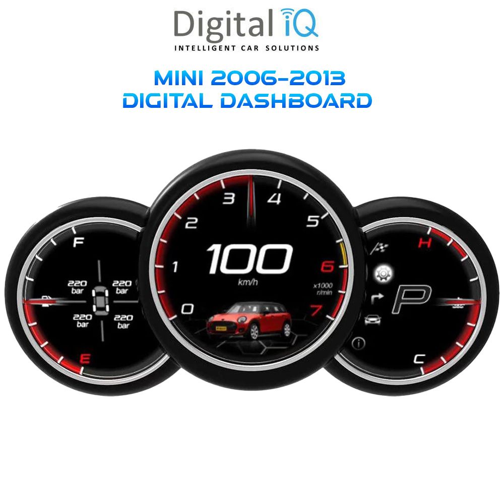 Βλησαρούλης Car Center - DIGITAL IQ DDD 964_DC DIGITAL INSTRUMENT CLUSTER for MINI Cooper R56 R57 mod. 2006-2013)