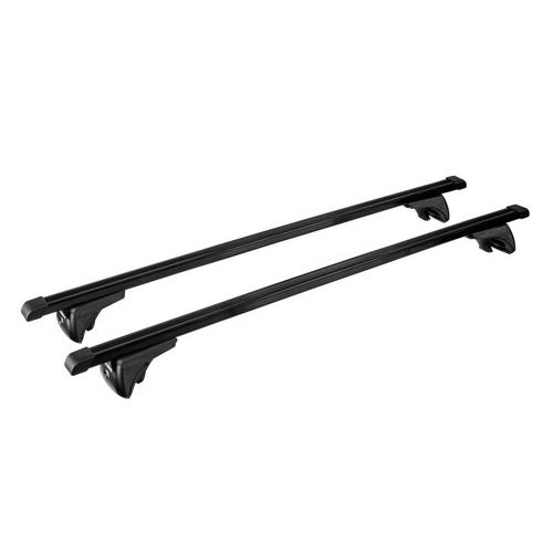 Βλησαρούλης Car Center - Μπάρες Οροφής (M) 120cm IN RAIL STEEL Σιδερένιες 2τεμ. με κλειδαριές για οχήματα με FLUSH RAILING