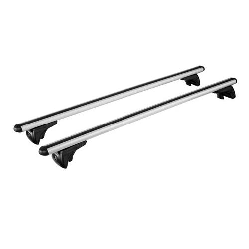 Βλησαρούλης Car Center - ΜΠΑΡΕΣ ΟΡΟΦΗΣ (Μ) 120cm IN RAIL STEEL ΑΛΟΥΜΙΝΙΟΥ 2ΤΕΜ. ΜΕ ΚΛΕΙΔΑΡΙΕΣ ΓΙΑ ΟΧΗΜΑΤΑ ΜΕ FLUSH RAILING