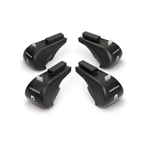 Βλησαρούλης Car Center - KIT ΑΚΡΑ (ΠΟΔΙΑ) ΓΙΑ ΣΙΔΕΡΕΝΙΕΣ ΜΠΑΡΕΣ NORDRIVE SW ME ΚΛΕΙΔΙ - 4 TEM.