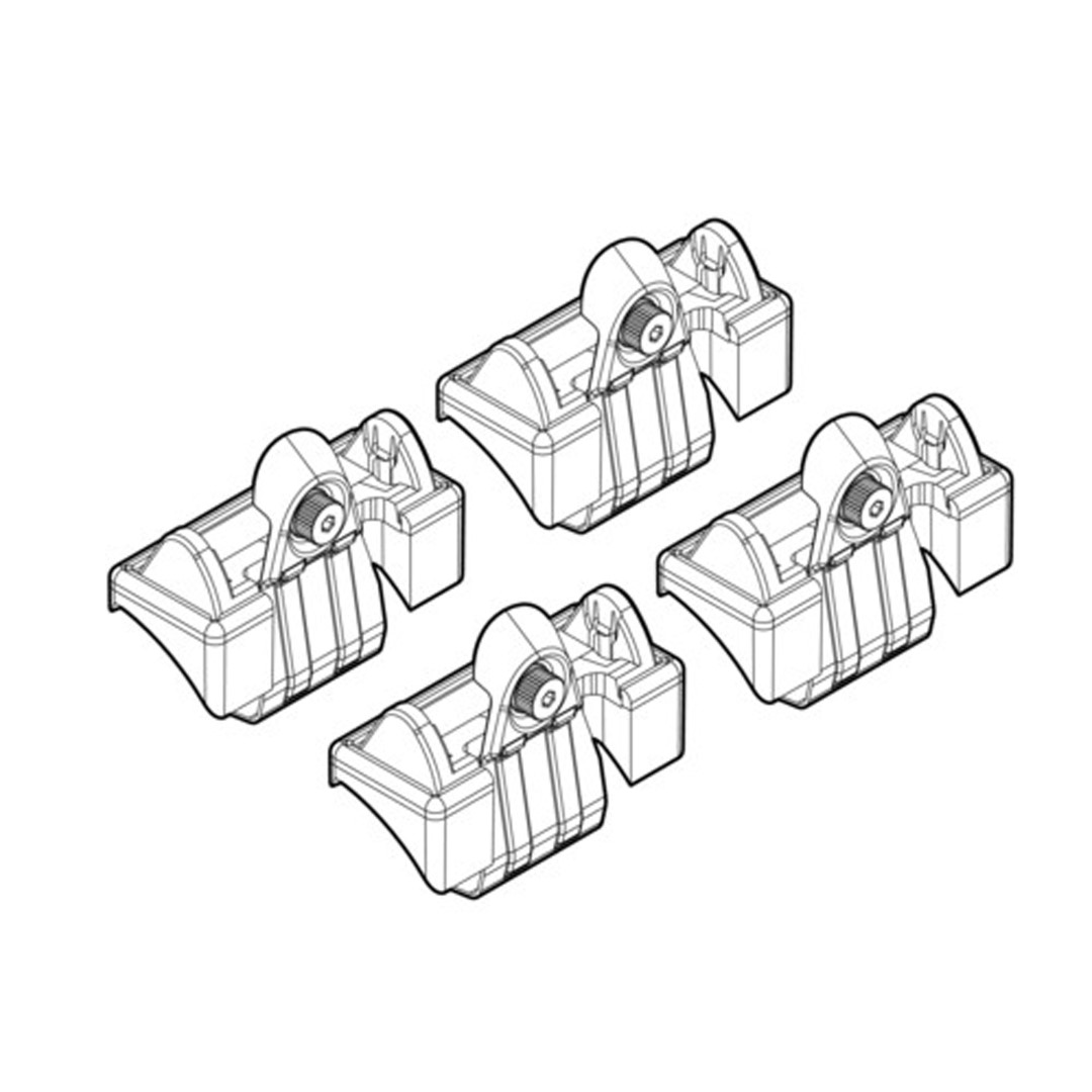 Βλησαρούλης Car Center - ΑΚΡΑ ΓΙΑ ΜΠΑΡΕΣ NORDRIVE ΓΙΑ AUDI A3 3D 05/03-08/12 KIT