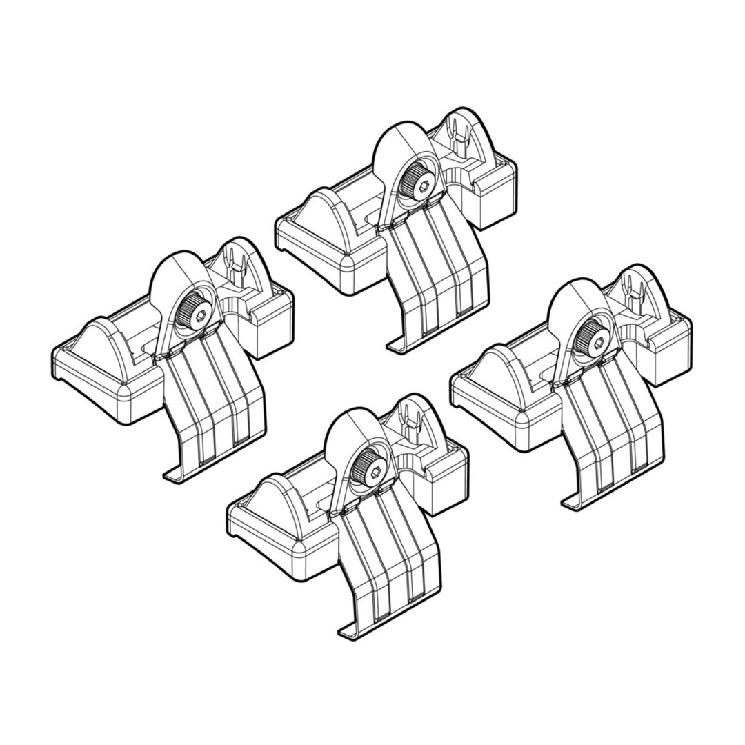 Βλησαρούλης Car Center - ΑΚΡΑ ΓΙΑ ΜΠΑΡΕΣ NORDRIVE ΓΙΑ HONDA JAZZ 01/02-09/08 KIT