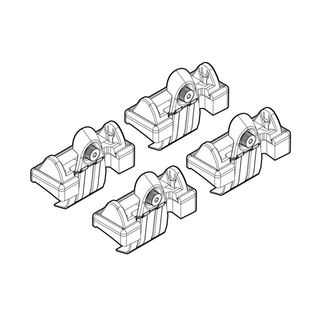 Βλησαρούλης Car Center - ΑΚΡΑ ΓΙΑ ΜΠΑΡΕΣ NORDRIVE ΓΙΑ VOLVO S40 01/04+ KIT