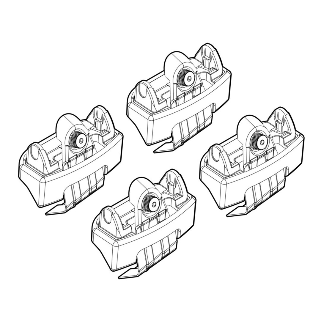 Βλησαρούλης Car Center - ΑΚΡΑ ΓΙΑ ΜΠΑΡΕΣ NORDRIVE ΓΙΑ FIAT 500 07/07+ KIT