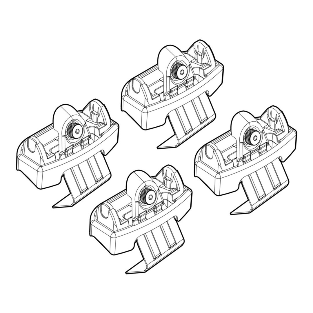 Βλησαρούλης Car Center - ΑΚΡΑ ΓΙΑ ΜΠΑΡΕΣ NORDRIVE ΓΙΑ RENAULT CLIO 5D 11/12+ KIT