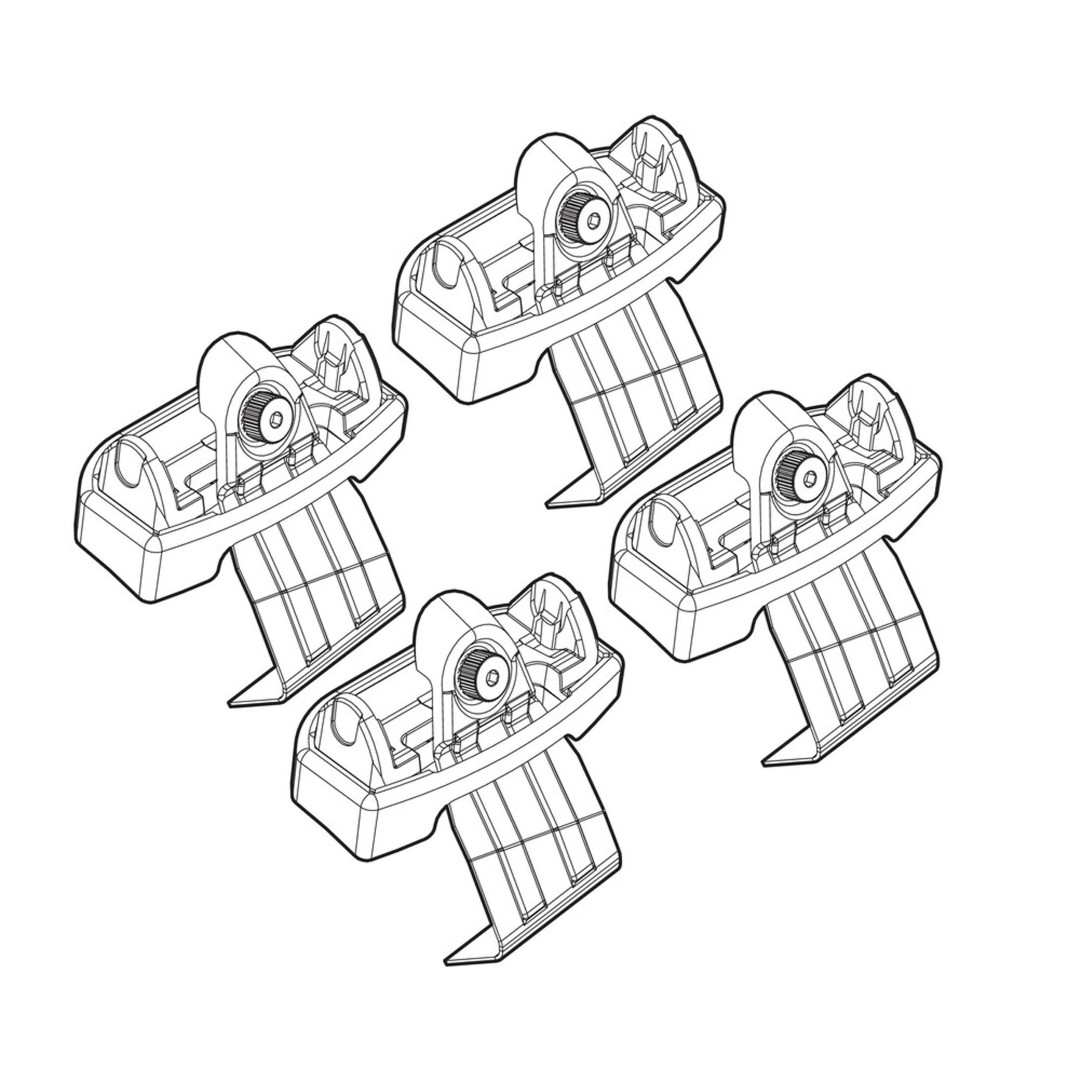Βλησαρούλης Car Center - ΑΚΡΑ ΓΙΑ ΜΠΑΡΕΣ NORDRIVE ΓΙΑ FORD C-MAX 11/10+ KIT