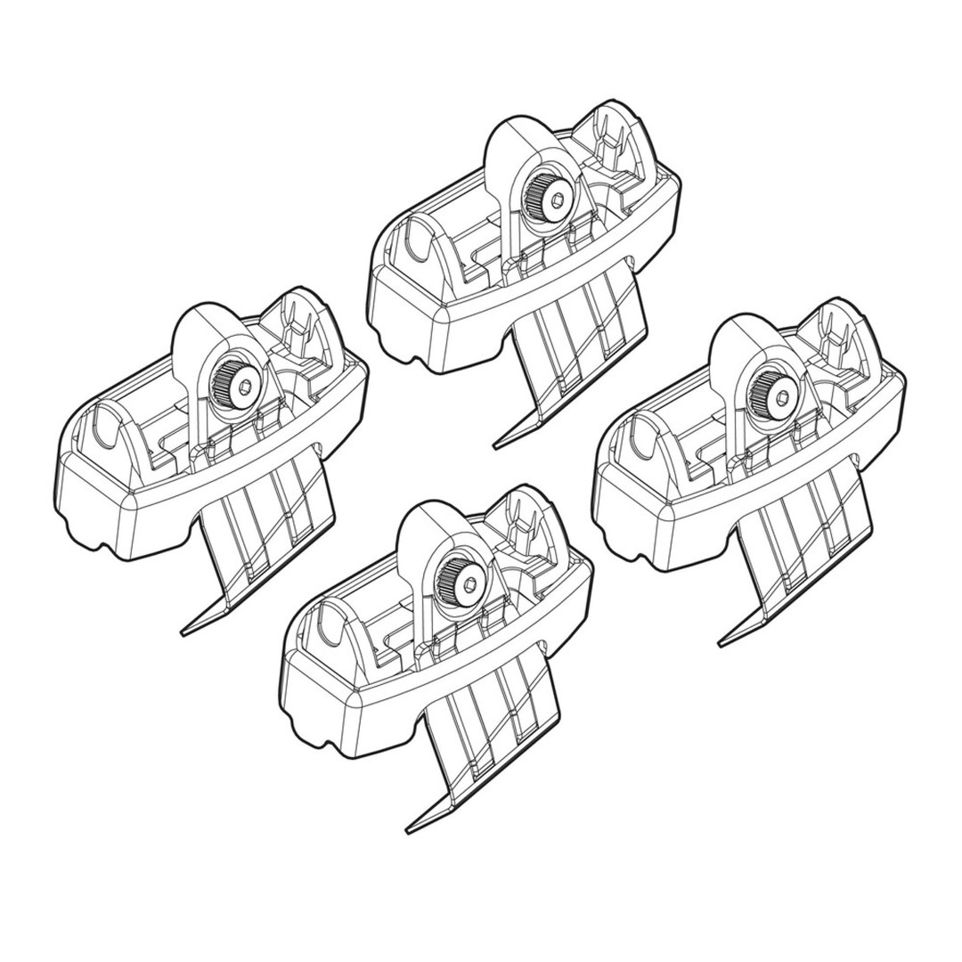 Βλησαρούλης Car Center - ΑΚΡΑ ΓΙΑ ΜΠΑΡΕΣ NORDRIVE ΓΙΑ VOLVO V60/S60 11/10+ KIT