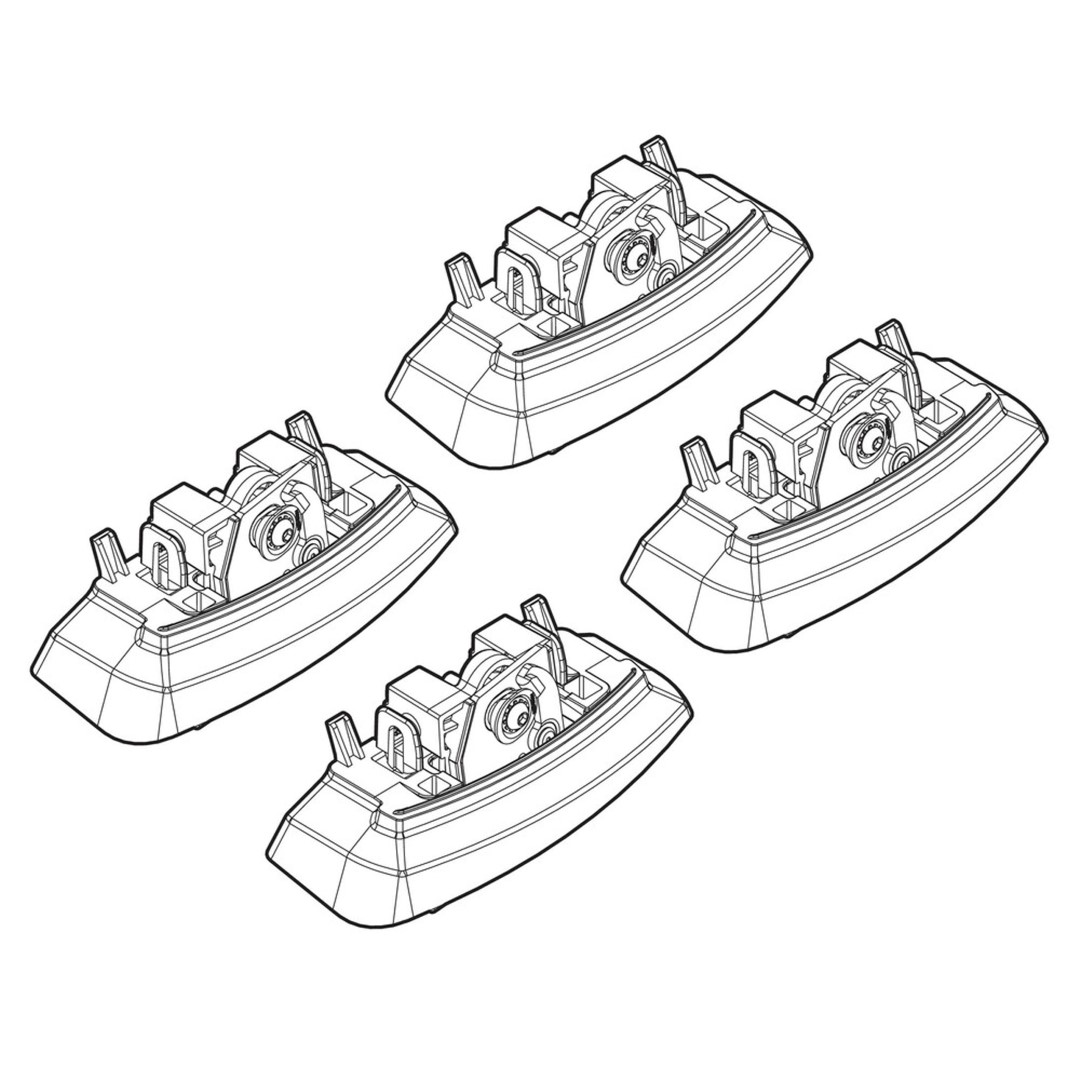 Βλησαρούλης Car Center - ΑΚΡΑ ΓΙΑ ΜΠΑΡΕΣ NORDRIVE ΓΙΑ OPEL ASTRA J 5D 01/10+ KIT
