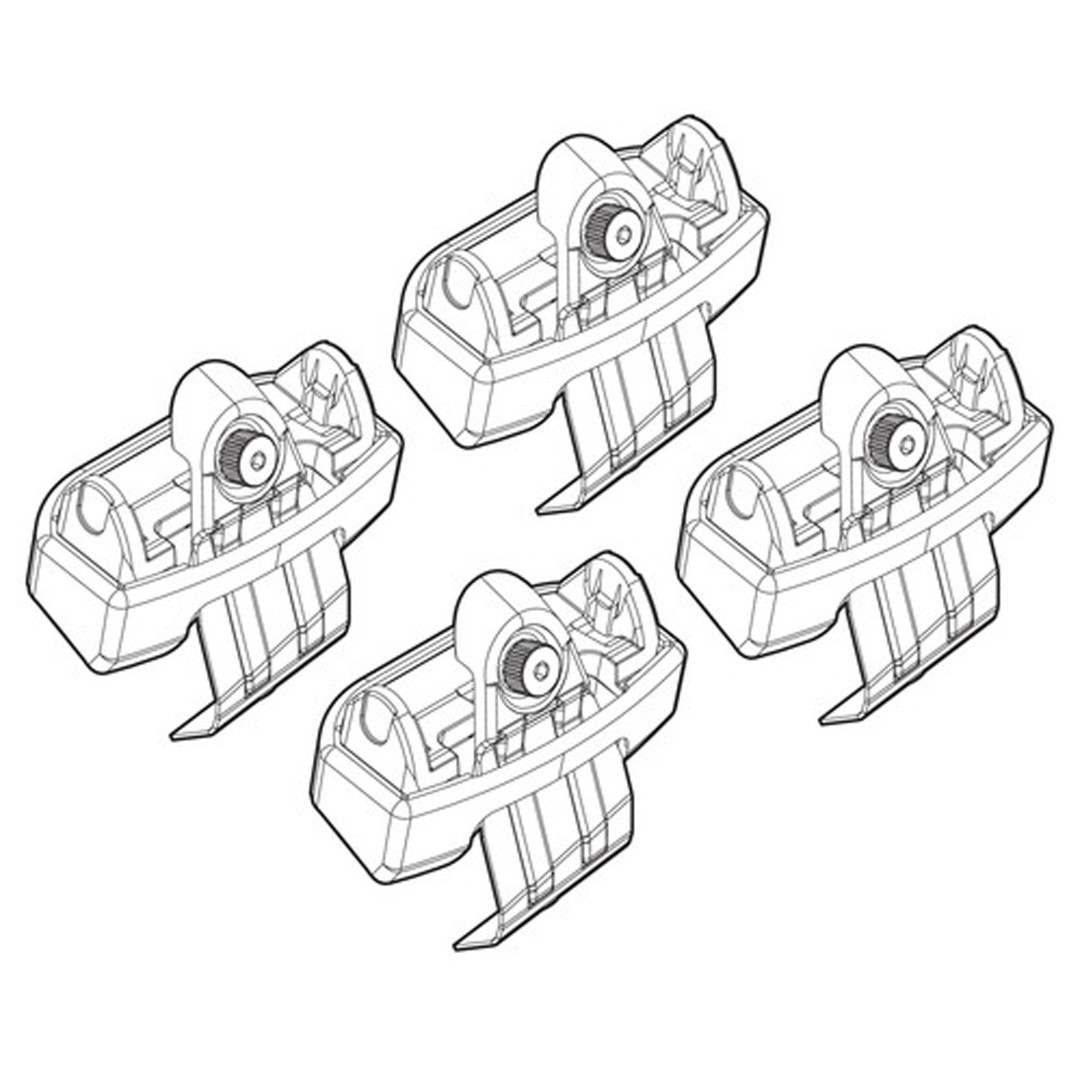 Βλησαρούλης Car Center - ΑΚΡΑ ΓΙΑ ΜΠΑΡΕΣ NORDRIVE ΓΙΑ AUDI A3 3/5D 09/12+ KIT