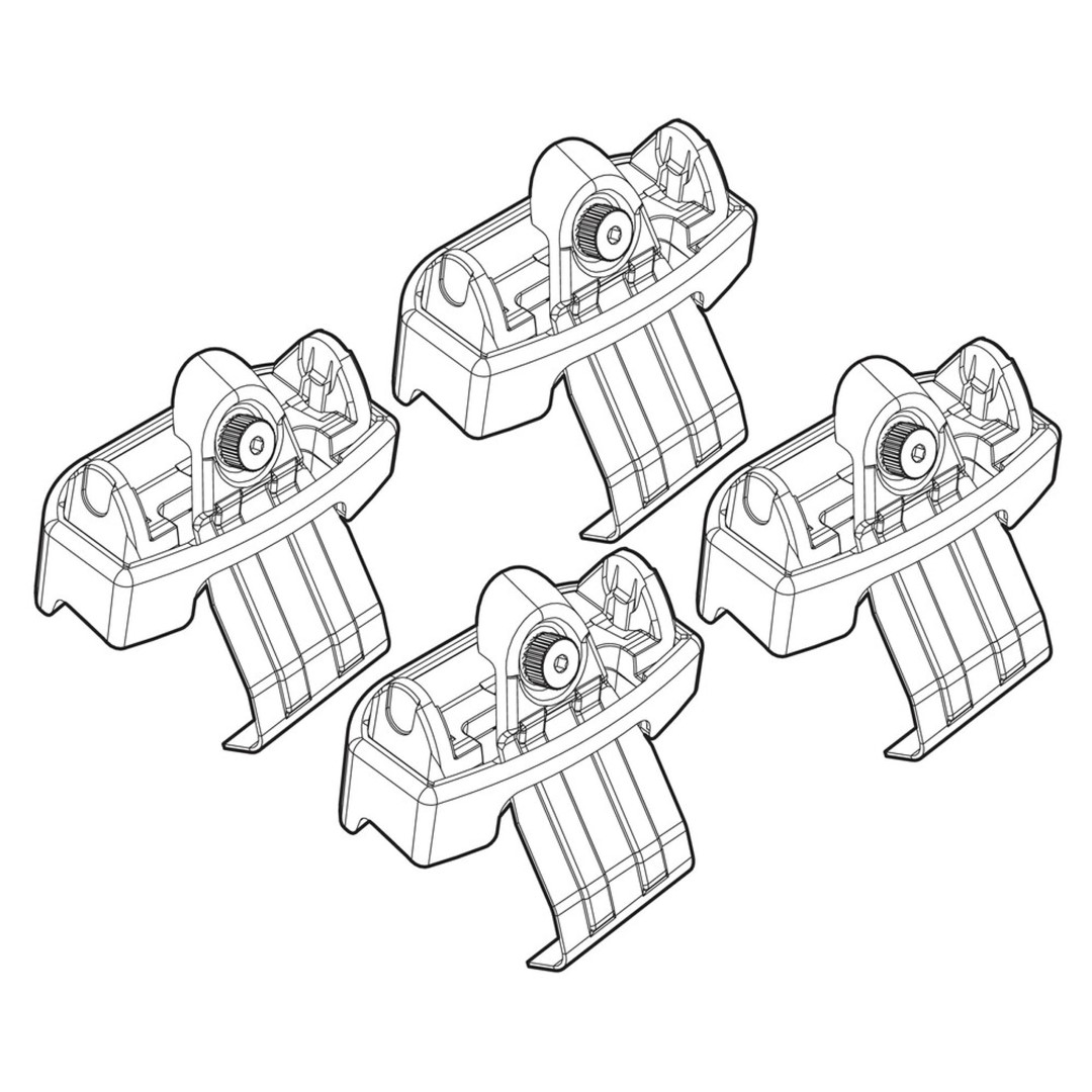 Βλησαρούλης Car Center - ΑΚΡΑ ΓΙΑ ΜΠΑΡΕΣ NORDRIVE ΓΙΑ TOYOTA VERSO-S 05/11+ KIT