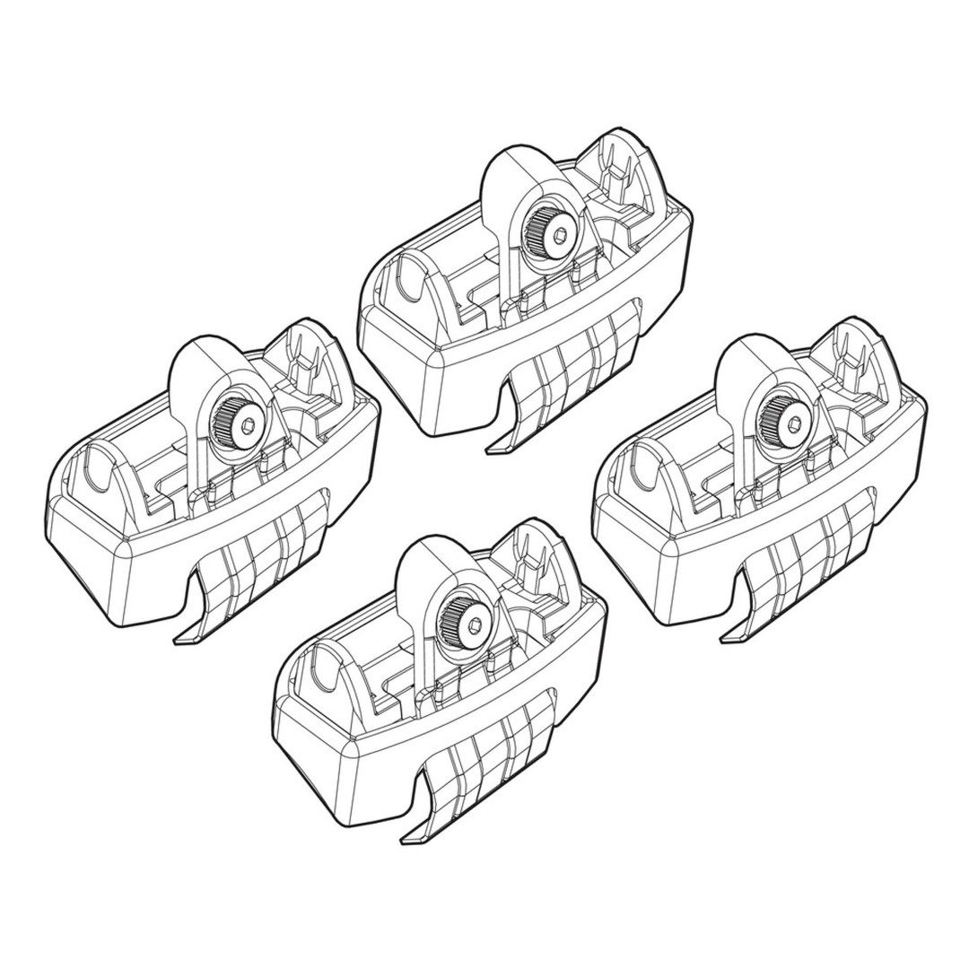 Βλησαρούλης Car Center - ΑΚΡΑ ΓΙΑ ΜΠΑΡΕΣ NORDRIVE ΓΙΑ FORD FIESTA 3D/5D 09/08-17 KIT