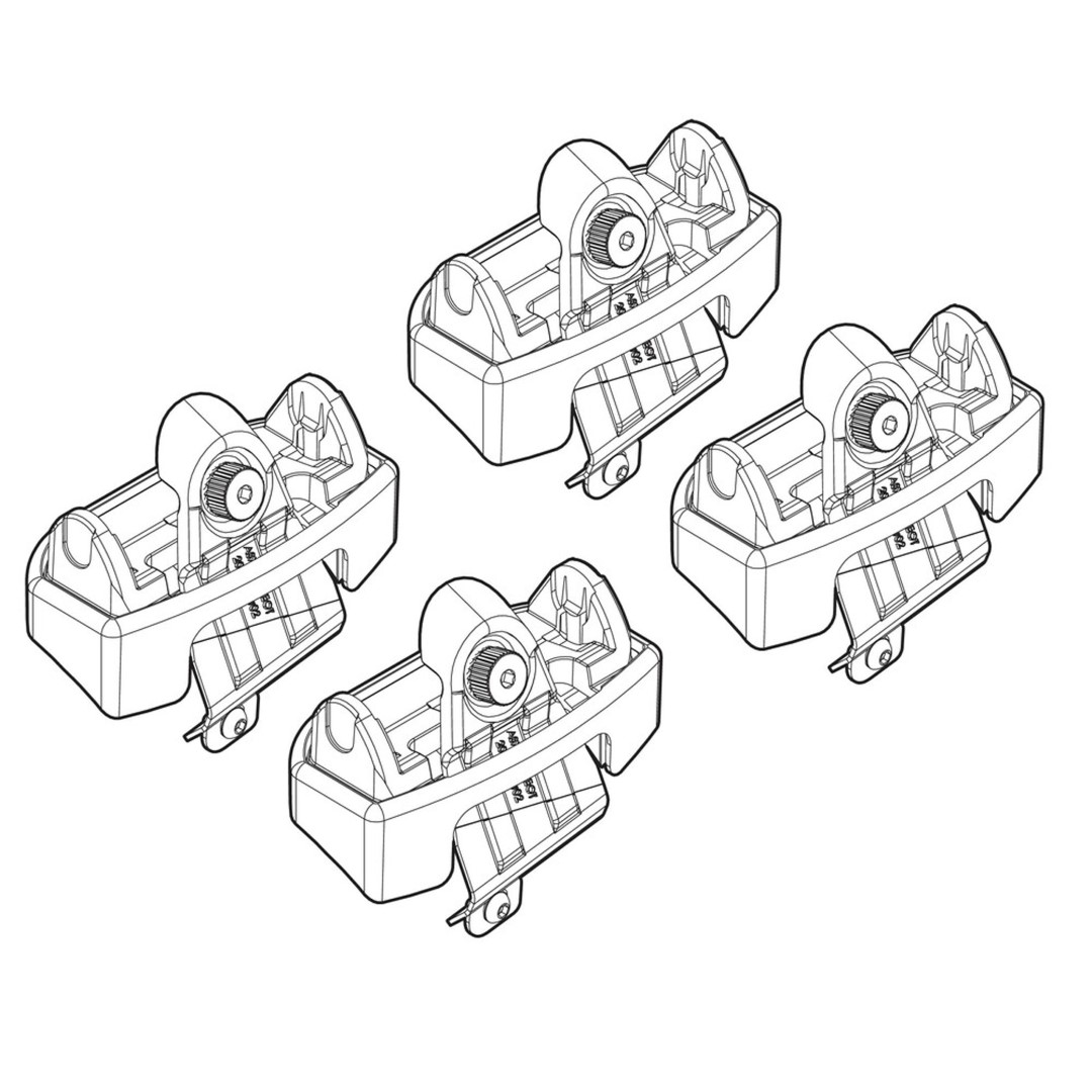 Βλησαρούλης Car Center - ΑΚΡΑ ΓΙΑ ΜΠΑΡΕΣ NORDRIVE ΓΙΑ PEUGEOT 206 3D PLUS 09/98+ KIT