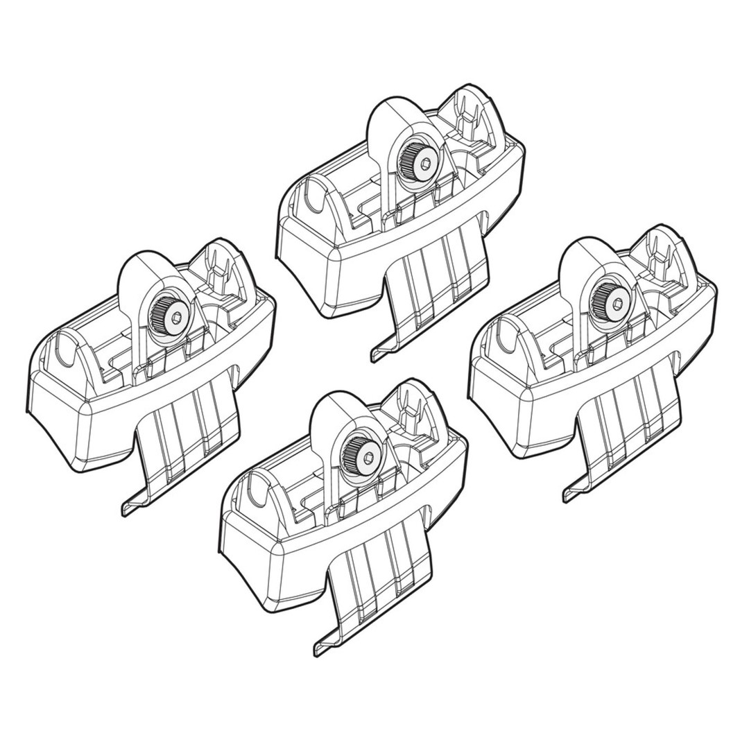 Βλησαρούλης Car Center - ΑΚΡΑ ΓΙΑ ΜΠΑΡΕΣ NORDRIVE ΓΙΑ TOYOTA RAV4 03/13+ KIT