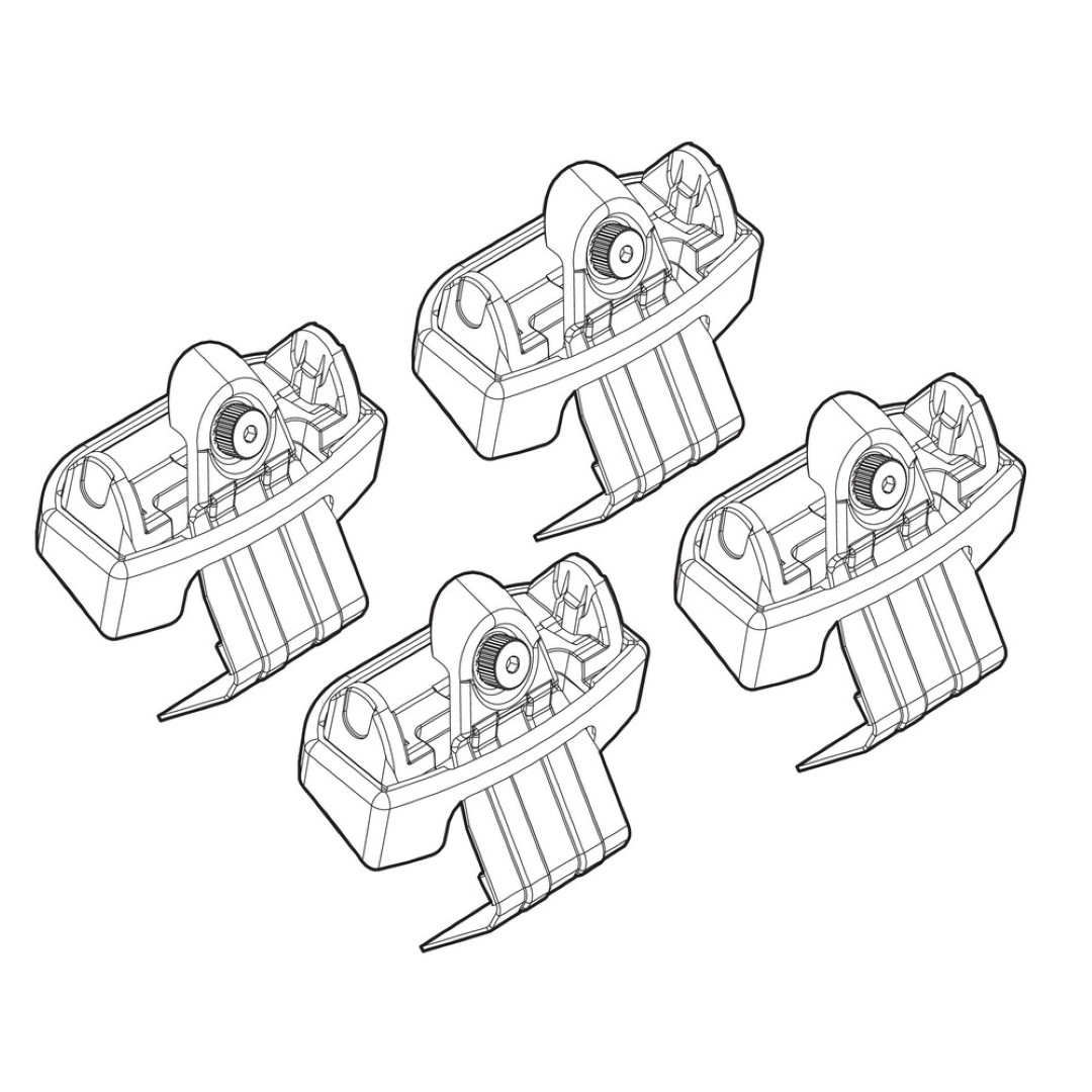 Βλησαρούλης Car Center - ΑΚΡΑ ΓΙΑ ΜΠΑΡΕΣ NORDRIVE ΓΙΑ KIA VENGA 2/10+ KIT