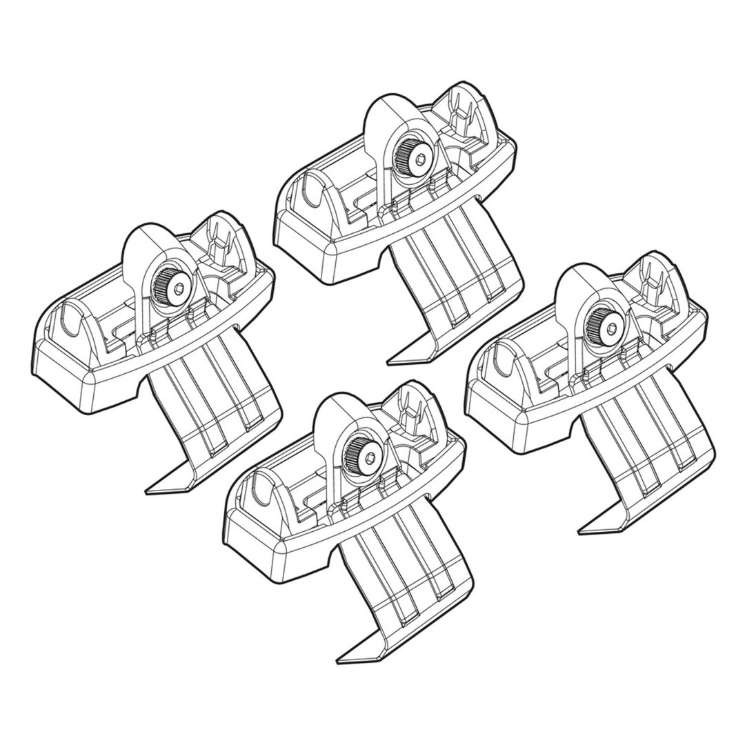 Βλησαρούλης Car Center - ΑΚΡΑ ΓΙΑ ΜΠΑΡΕΣ NORDRIVE ΓΙΑ RENAULT TWINGO/TWIGO OPENAIR 9/14+ KIT
