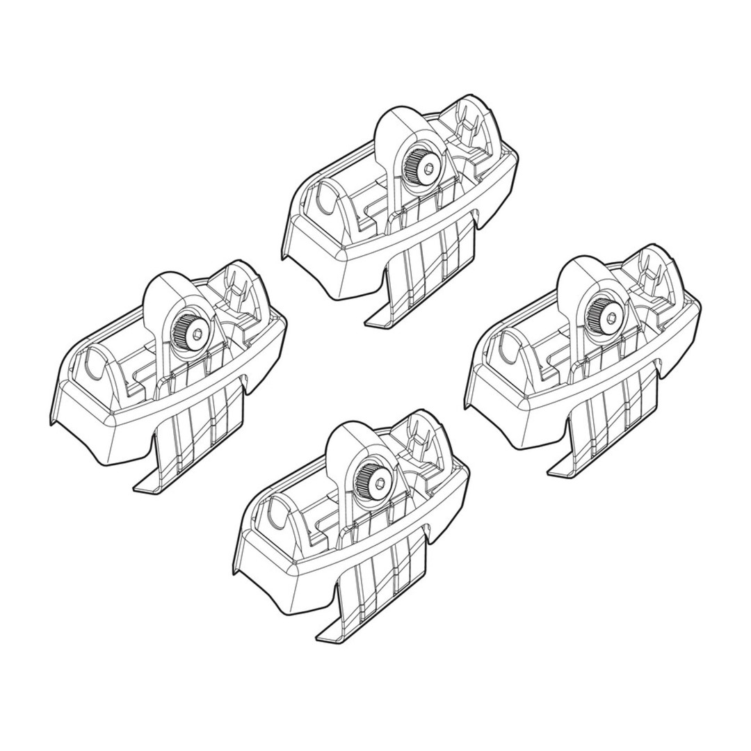 Βλησαρούλης Car Center - ΑΚΡΑ ΓΙΑ ΜΠΑΡΕΣ NORDRIVE ΓΙΑ MAZDA 2 5D 03/15+ KIT