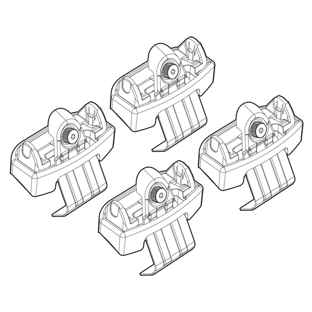 Βλησαρούλης Car Center - ΑΚΡΑ ΓΙΑ ΜΠΑΡΕΣ NORDRIVE ΓΙΑ RENAULT ESPACE 05/15+  KIT