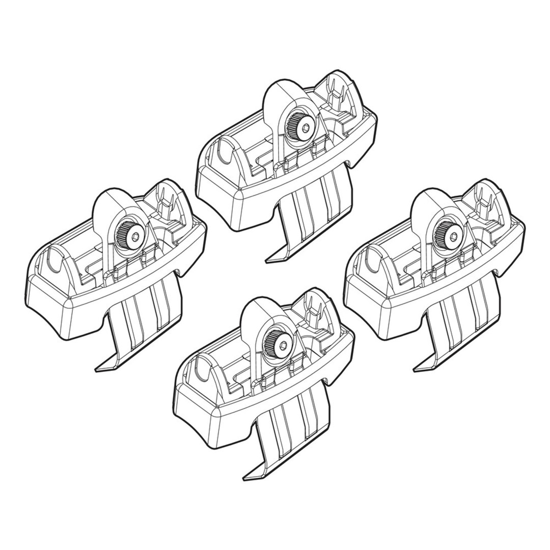 Βλησαρούλης Car Center - ΑΚΡΑ ΓΙΑ ΜΠΑΡΕΣ NORDRIVE ΓΙΑ SKODA FABIA 5D 02/15+ KIT