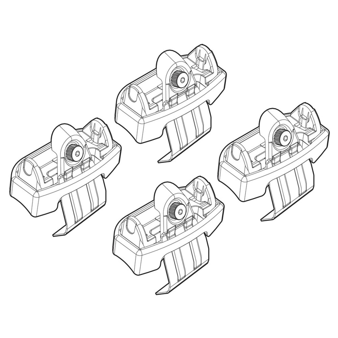 Βλησαρούλης Car Center - ΑΚΡΑ ΓΙΑ ΜΠΑΡΕΣ NORDRIVE ΓΙΑ MAZDA 3 5D 01/14+ KIT