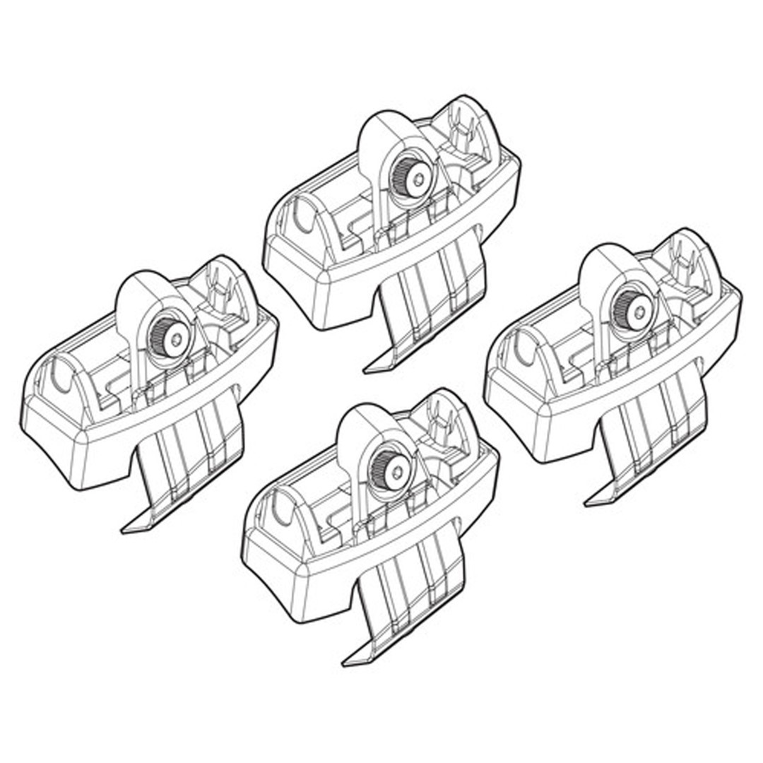 Βλησαρούλης Car Center - ΑΚΡΑ ΓΙΑ ΜΠΑΡΕΣ NORDRIVE ΓΙΑ AUDI A6 4D 04/11+ KIT