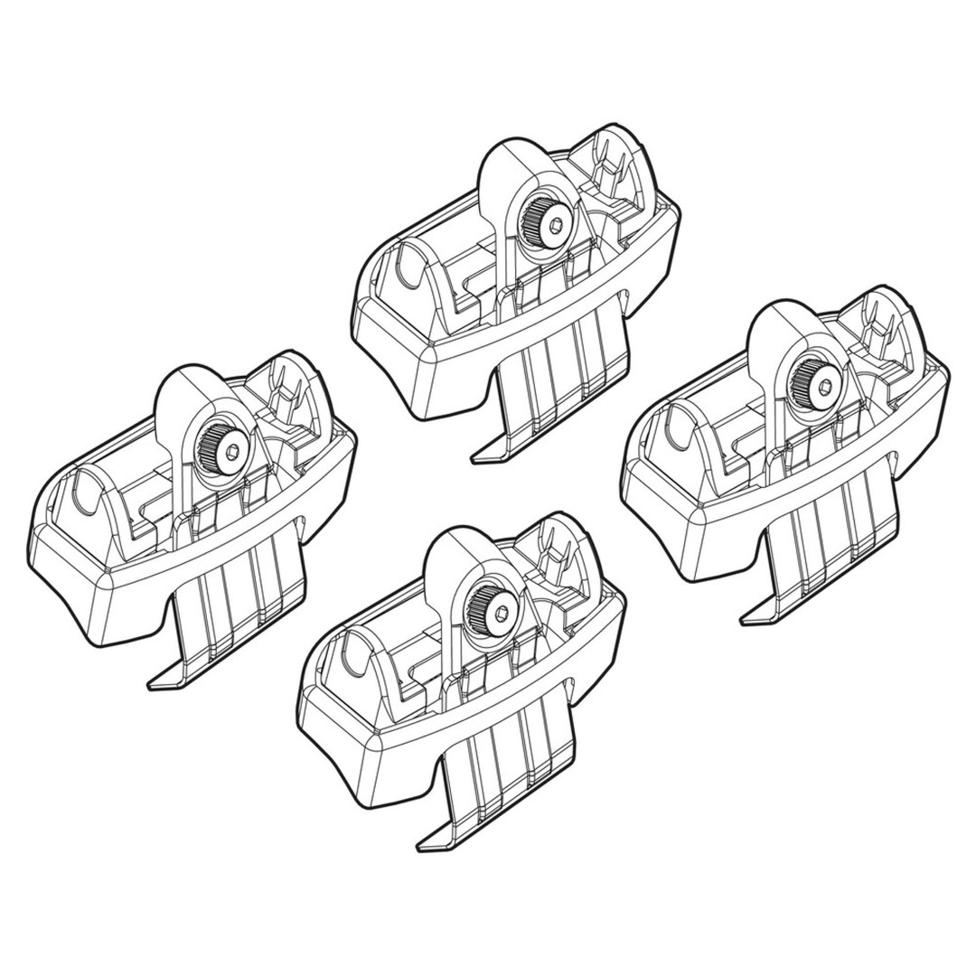 Βλησαρούλης Car Center - ΑΚΡΑ ΓΙΑ ΜΠΑΡΕΣ NORDRIVE ΓΙΑ FORD EDGE 07/16+ KIT