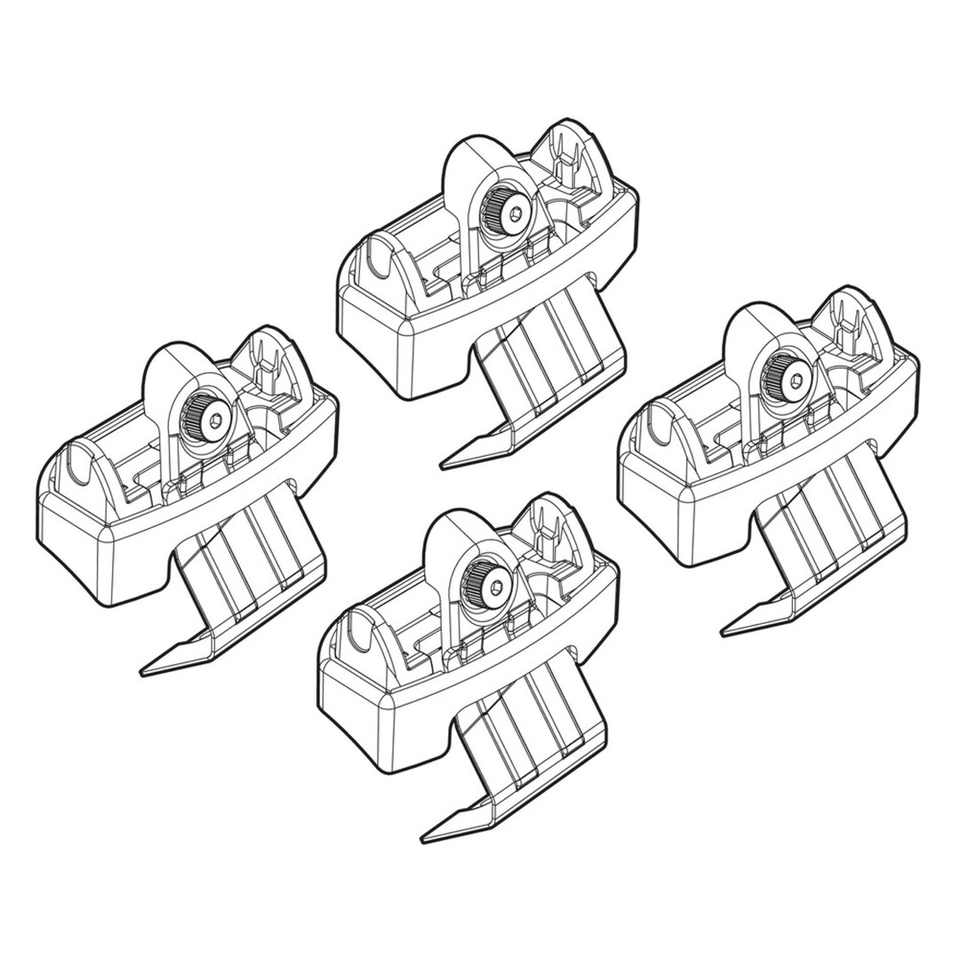 Βλησαρούλης Car Center - ΑΚΡΑ ΓΙΑ ΜΠΑΡΕΣ NORDRIVE ΓΙΑ PEUGEOT 3008 10/16+ KIT