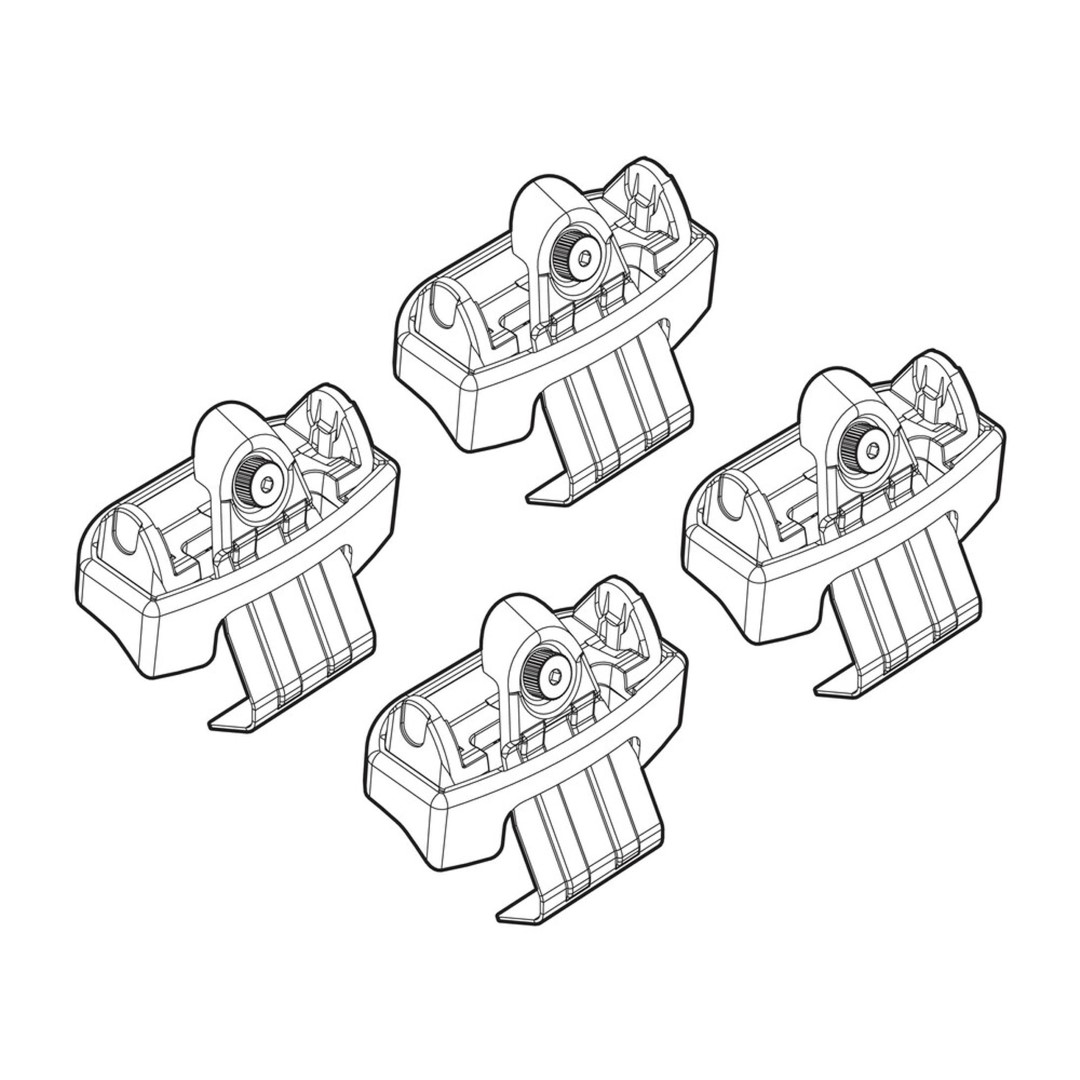 Βλησαρούλης Car Center - ΑΚΡΑ ΓΙΑ ΜΠΑΡΕΣ NORDRIVE ΓΙΑ TOYOTA C-HR 2016+ KIT
