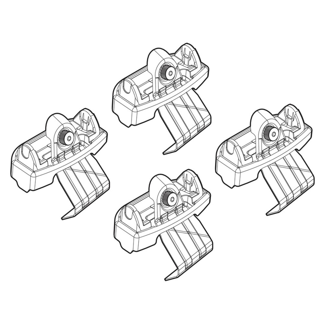 Βλησαρούλης Car Center - ΑΚΡΑ ΓΙΑ ΜΠΑΡΕΣ NORDRIVE ΓΙΑ VOLVO S90 4D 09/16+ KIT