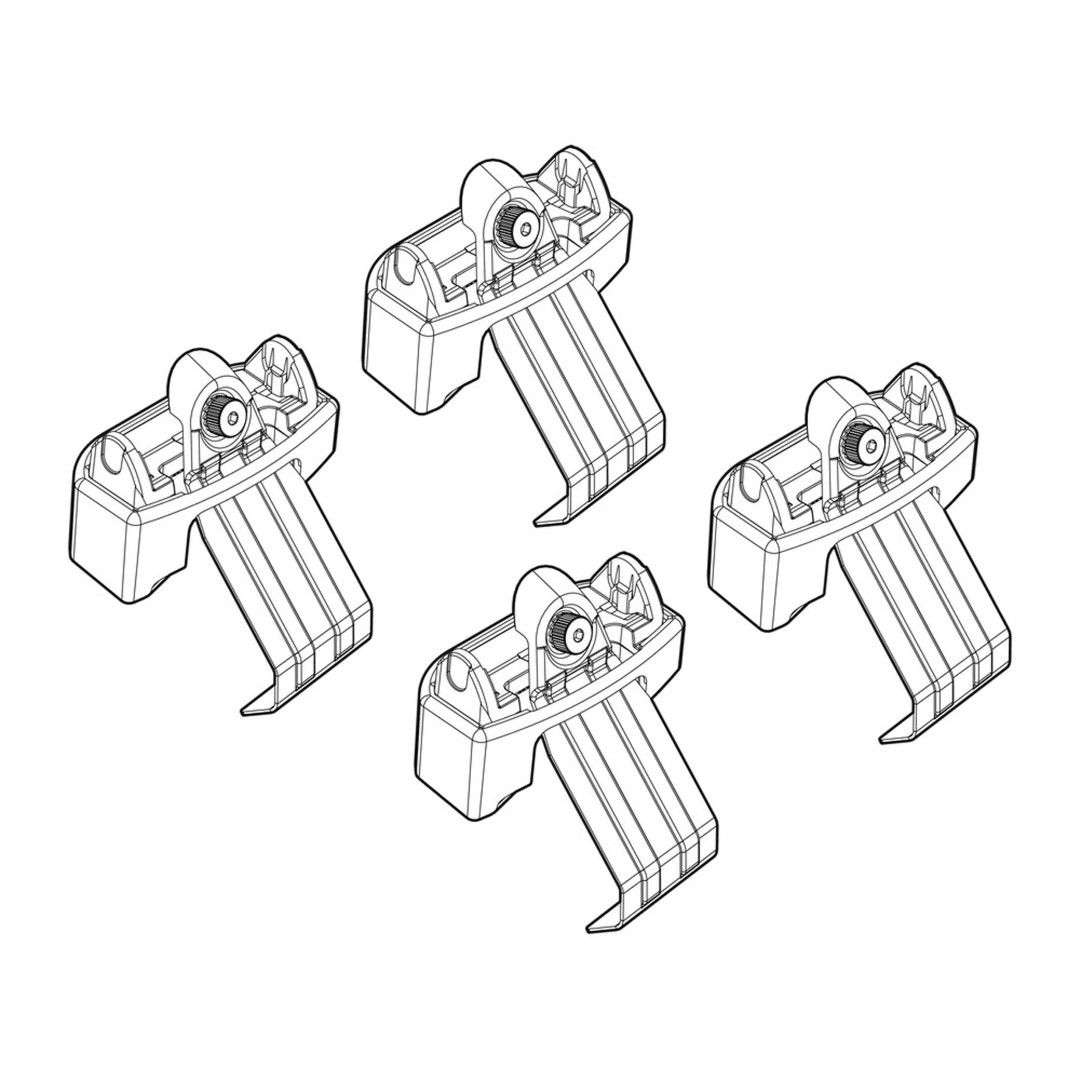 Βλησαρούλης Car Center - ΑΚΡΑ ΓΙΑ ΜΠΑΡΕΣ NORDRIVE ΓΙΑ MAZDA 3 5D 02/19+ KIT