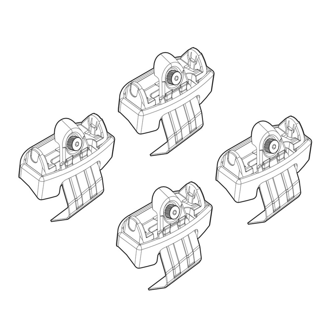 Βλησαρούλης Car Center - ΑΚΡΑ ΓΙΑ ΜΠΑΡΕΣ NORDRIVE ΓΙΑ SKODA SCALA 5D 06/19+ KIT