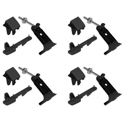Βλησαρούλης Car Center - CLAMP KIT ΑΚΡΑ (ΠΟΔΙΑ) ΓΙΑ ΜΠΑΡΕΣ SNAP ECOSPORTS K-5 NORDRIVE - 4 TEM.