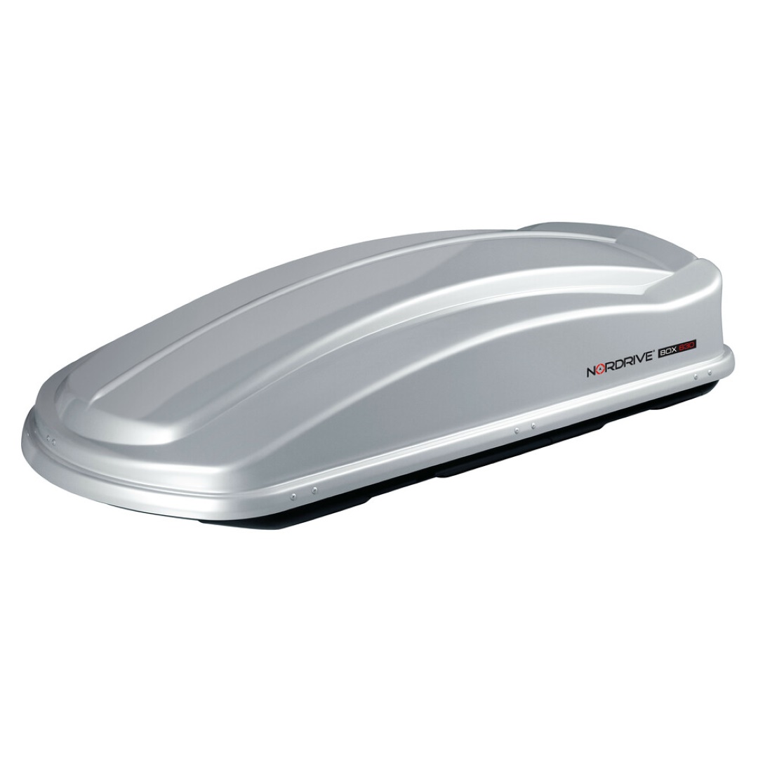 Βλησαρούλης Car Center - ΜΠΑΓΚΑΖΙΕΡΑ ΟΡΟΦΗΣ NORDRIVE BOX 630D LT ΜΕ ΔΙΠΛΟ ΑΝΟΙΓΜΑ ΣΕ ΑΣΗΜΙ ΧΡΩΜΑ ΜΕ ΓΥΑΛΙΣΤΕΡΗ ΥΦΗ - 1 ΤΕΜ.