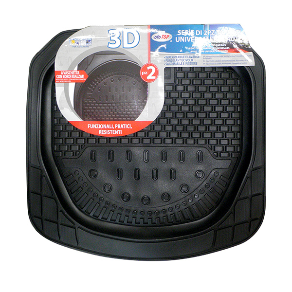 Βλησαρούλης Car Center - ΠΑΤΑΚΙΑ ΣΚΑΦΗ PVC 3D MEDIUM 2ΤΕΜ 48,2x48.50cm