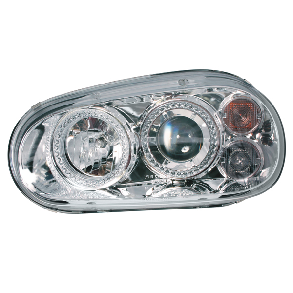 Βλησαρούλης Car Center - Φανάρια Μπροστινά Angel Eyes VW GOLF 4 1998+ - Χρωμίου