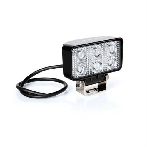 Βλησαρούλης Car Center - ΠΡΟΒΟΛΕΑΣ ΕΡΓΑΣΙΑΣ WL-2 18W 1200LM  ΜΕ 6 LED ΚΑΡΦΙ 10-30V/21W 6.000K (111 x 95 x 56 mm) -1ΤΕΜ.