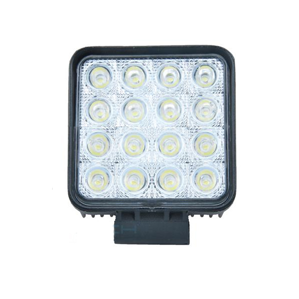 Βλησαρούλης Car Center - ΠΡΟΒΟΛΕΑΣ ΤΕΤΡΑΓΩΝΟΣ ME 16LED HP 6000K 10-30V 48W
