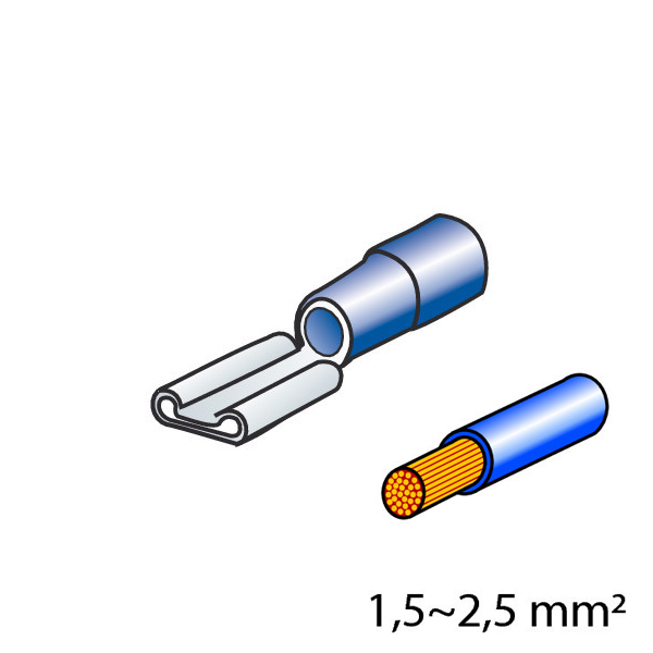 Βλησαρούλης Car Center - ΦΙΣΑΚΙΑ 6.3 x 0.8mm (10τμχ)