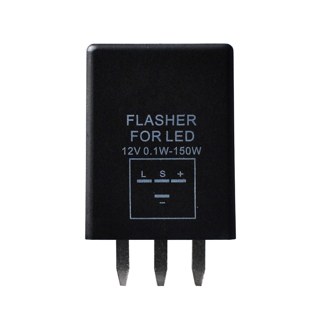 Βλησαρούλης Car Center - LED FLASHER (ΦΛΑΣΙΕΡΑ) 12V 0,1-150W 4 ΕΠΑΦΩΝ (L+-)  mTECH - 1 Τεμ.
