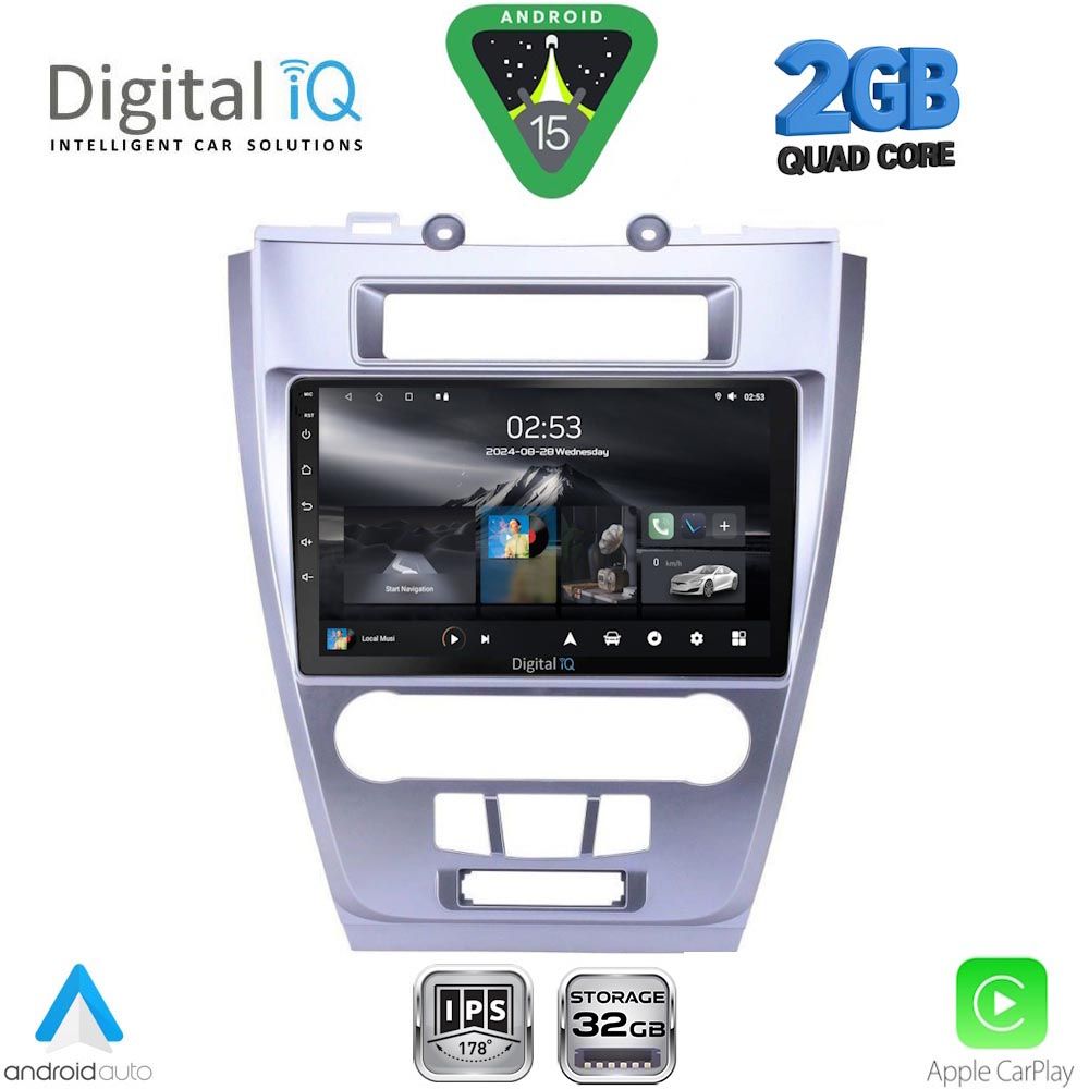 Βλησαρούλης Car Center - DIGITAL IQ RSD 1159_CPA (10inc) MULTIMEDIA TABLET for FORD FUSION mod. 2012-2017