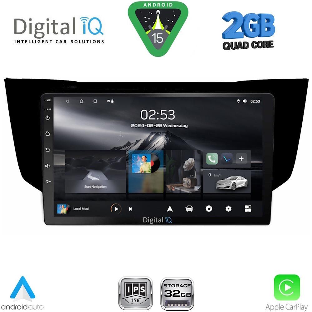 Βλησαρούλης Car Center - DIGITAL IQ RSD 1345BL_CPA (9inc) MULTIMEDIA TABLET for LEXUS RX 300 – 400 mod. 2003-2008