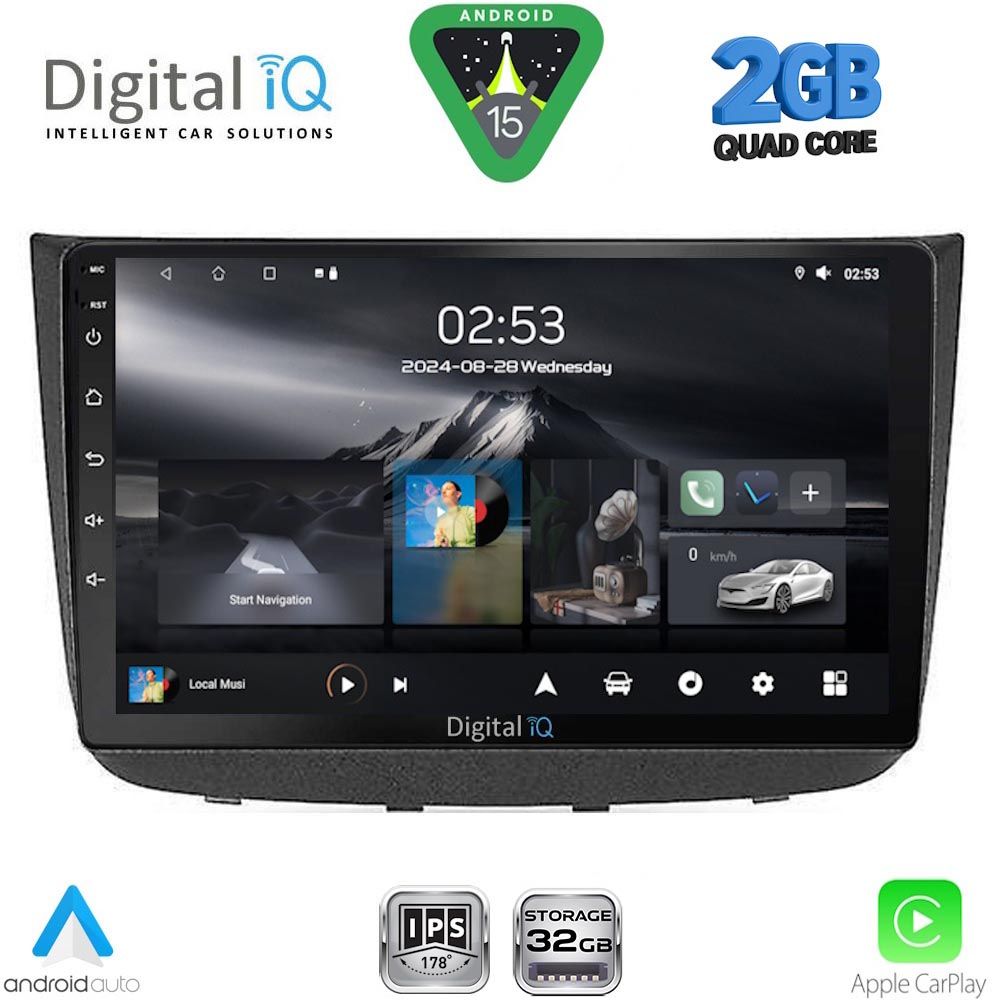 Βλησαρούλης Car Center - DIGITAL IQ RSD 1420_CPA (10inc) MULTIMEDIA TABLET for MERCEDES VITO - VIANO (W639) mod. 2003-2007