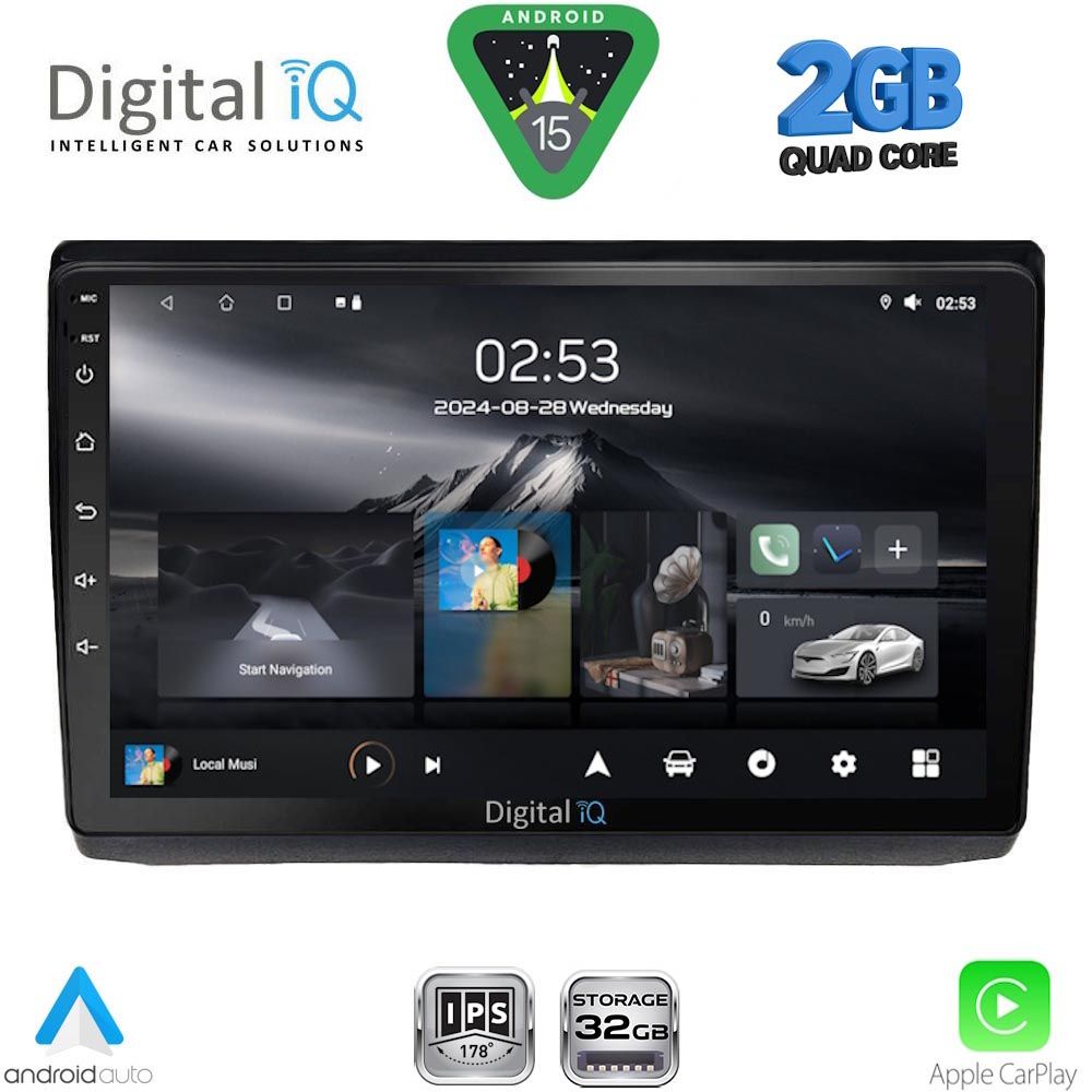 Βλησαρούλης Car Center - DIGITAL IQ RSD 1558_CPA (10inc) MULTIMEDIA TABLET for OPEL VIVARO – RENAULT TRAFIC - NISSAN PRIMASTAR mod. 2004-2015