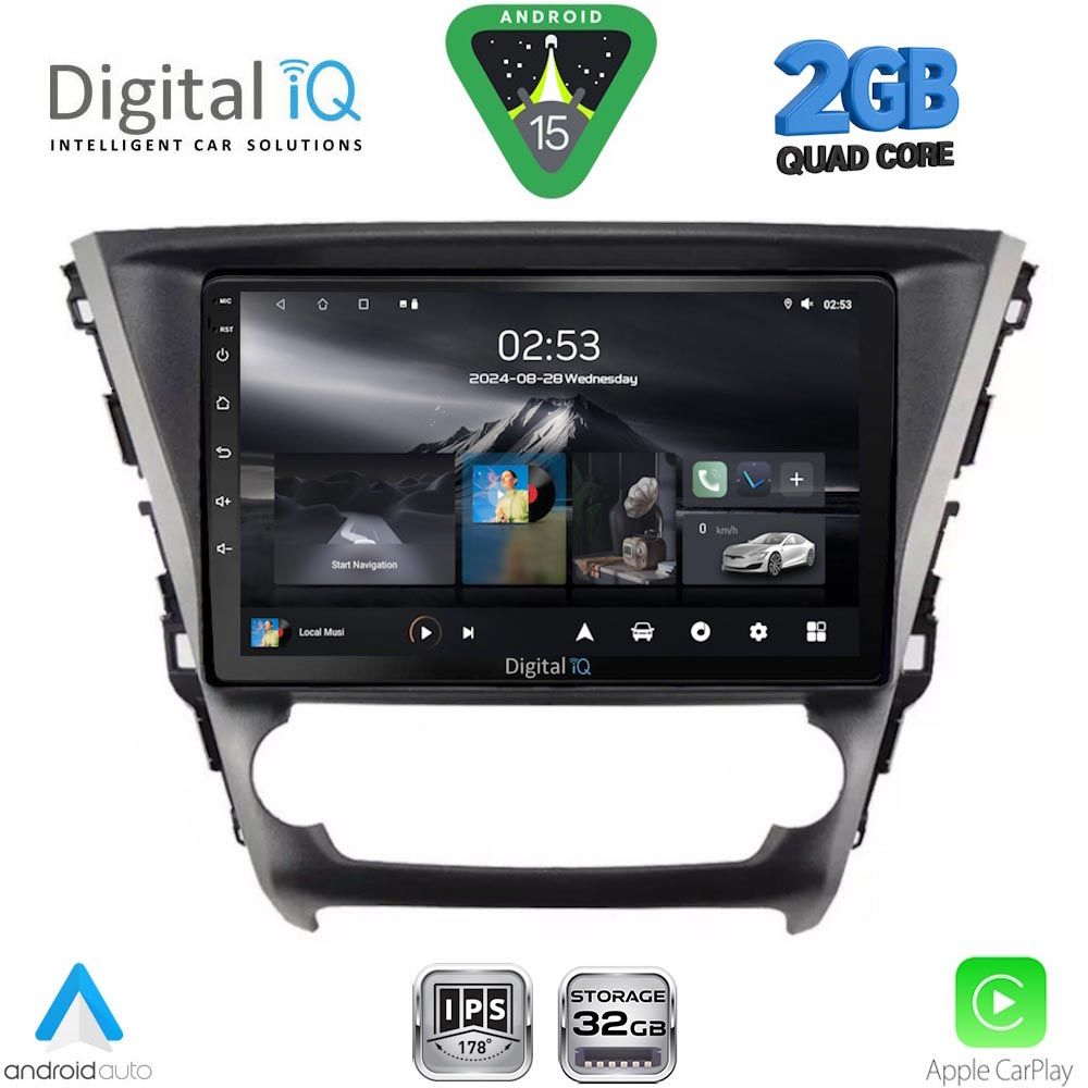 Βλησαρούλης Car Center - DIGITAL IQ RSD 1706_CPA (10inc) MULTIMEDIA TABLET for TOYOTA AVENSIS mod. 2016-2020