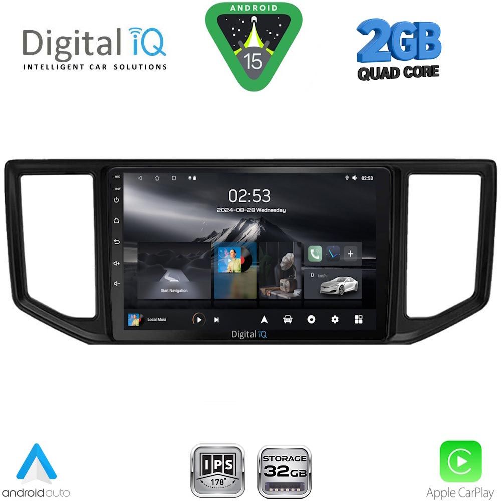 Βλησαρούλης Car Center - DIGITAL IQ RSD 1753_CPA (10inc) MULTIMEDIA TABLET for VW CRAFTER mod. 2017-2026
