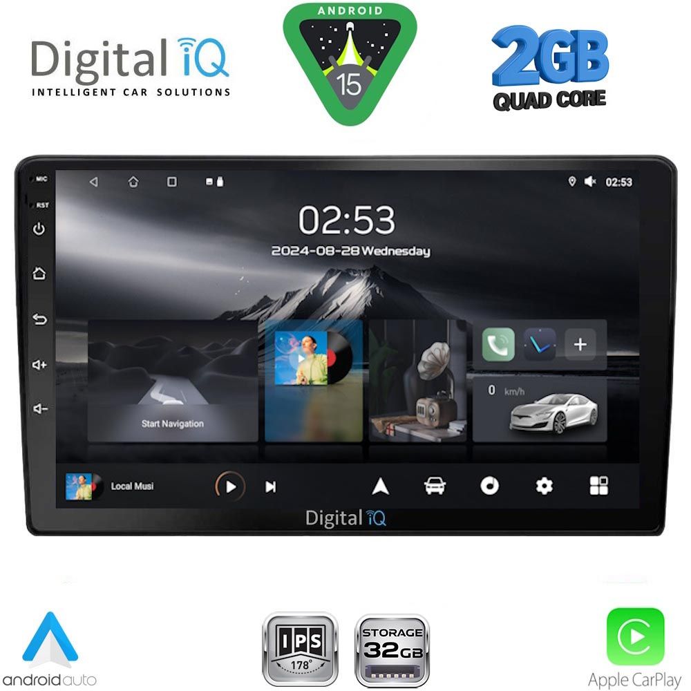 Βλησαρούλης Car Center - DIGITAL IQ RSD 1910_CPA (10" SLIM) MULTIMEDIA TABLET
