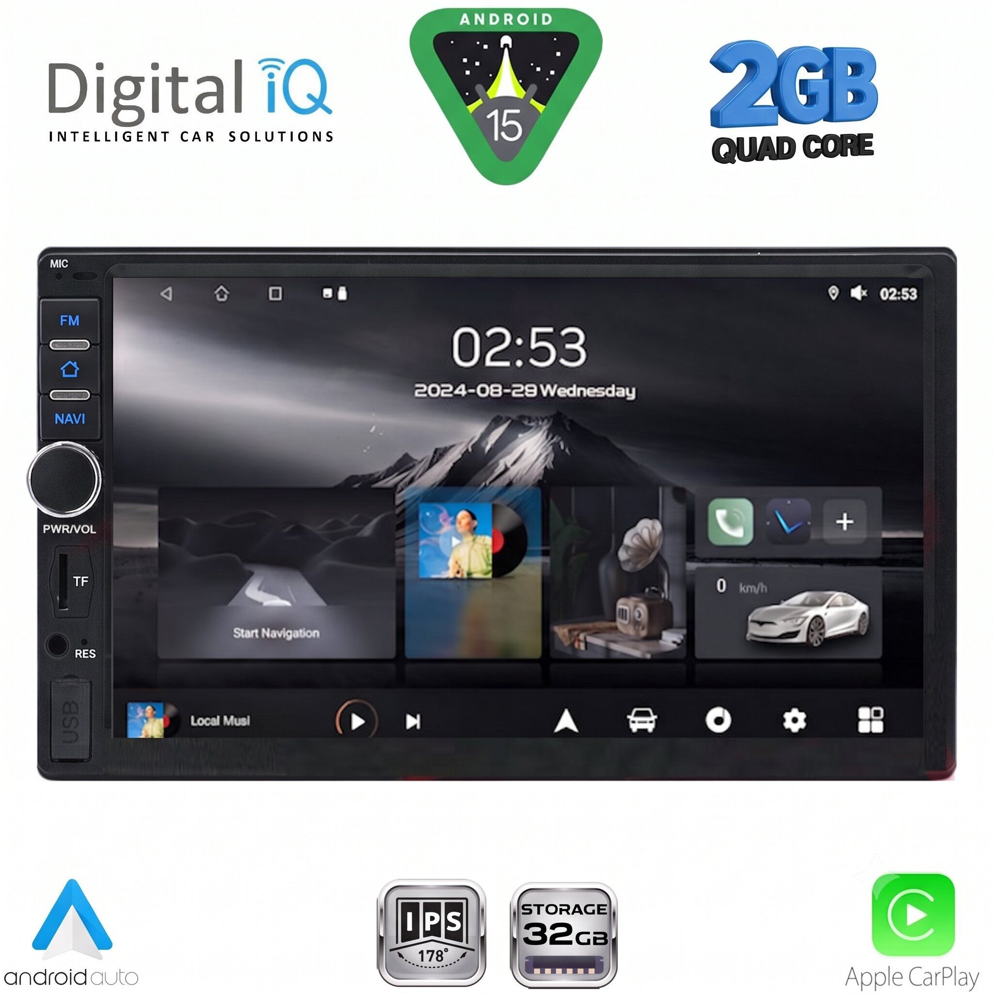 Βλησαρούλης Car Center - DIGITAL IQ RSD 211_CPA (7"_DIN) MULTIMEDIA 2DIN