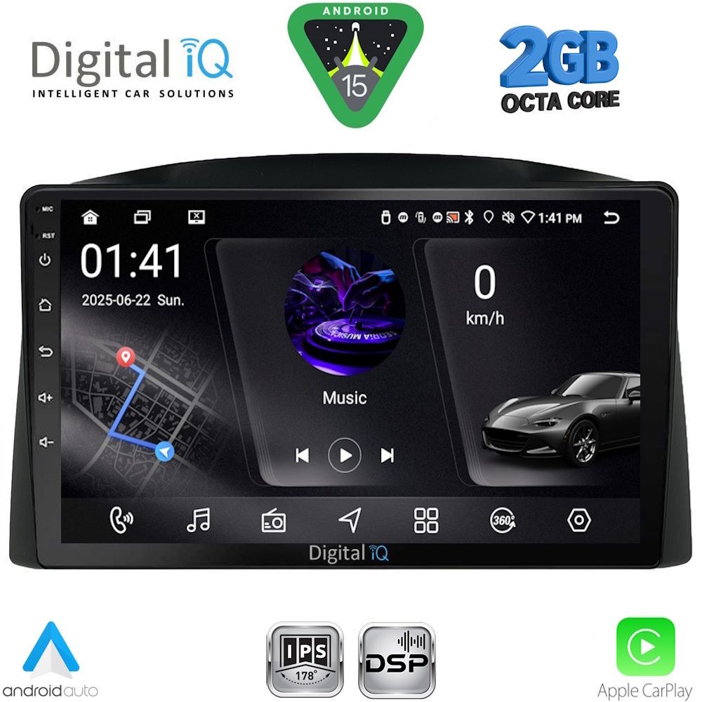 Βλησαρούλης Car Center - DIGITAL IQ RSF 4271_CPA (10inc) MULTIMEDIA TABLET for JEEP GRAND CHEROKEE mod. 2005-2007 with Original Navi