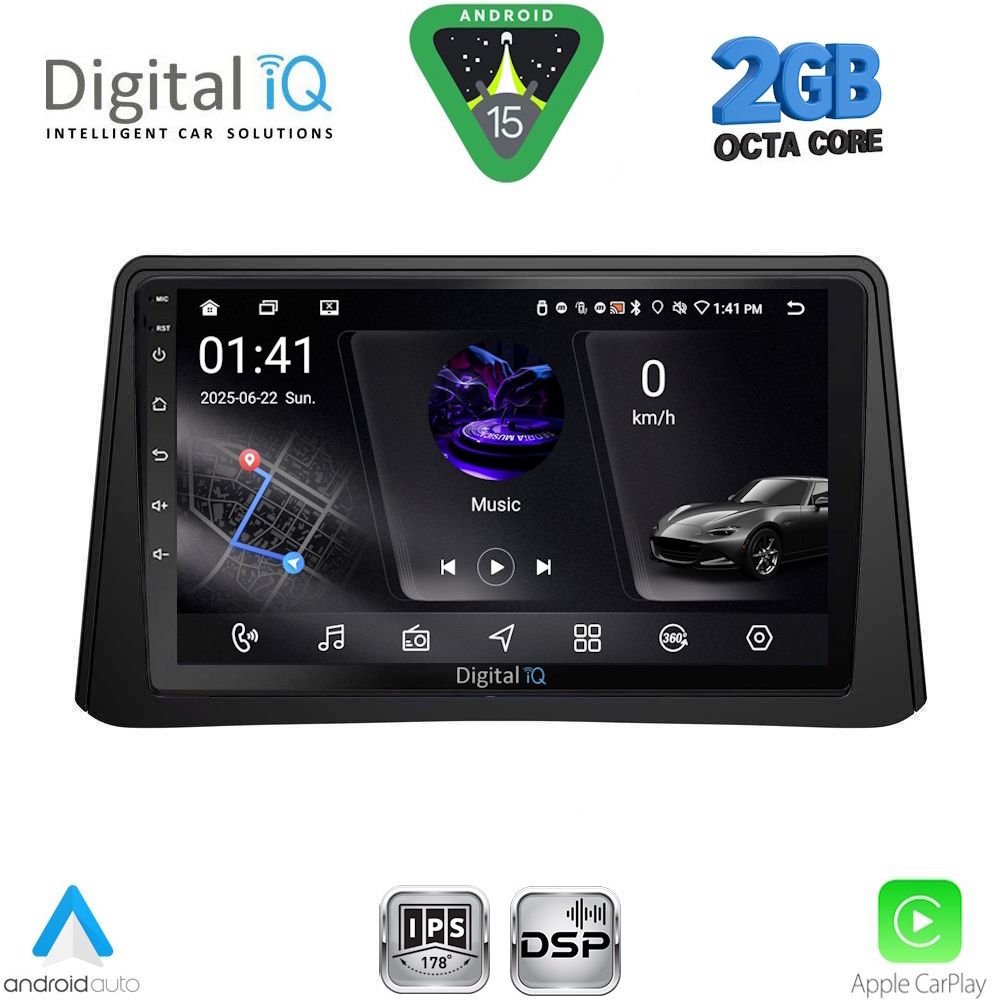 Βλησαρούλης Car Center - DIGITAL IQ RSF 4496_CPA (9inc) MULTIMEDIA TABLET for OPEL MOKKA mod. 2012-2015